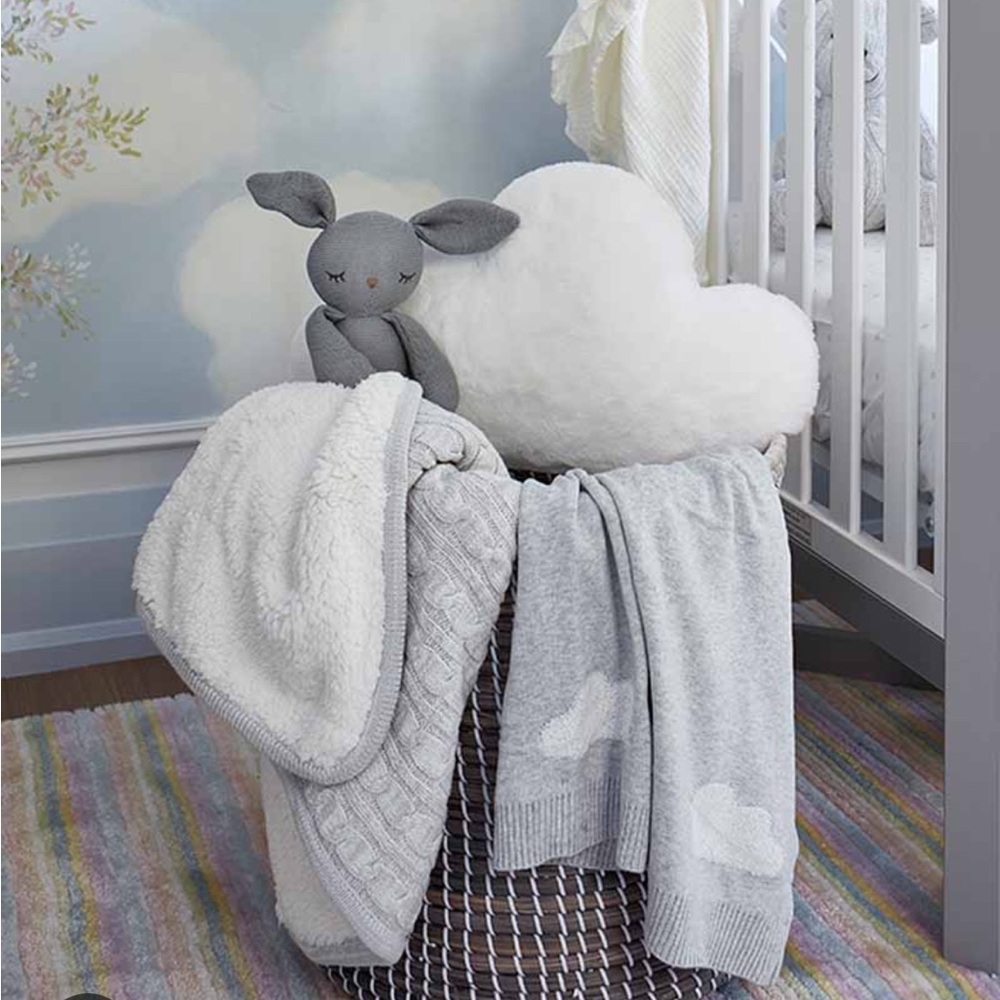 Littles by Gluckstein Cloud Cushion & Cozy Baby Blanket
